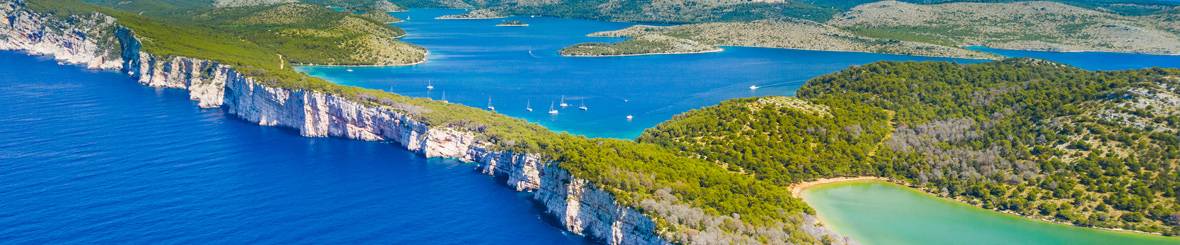 Flottielje zeilen Kroatië