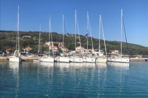 flottielje zeilen kroatie met zeilnet