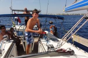 flottielje zeilen griekenland met tieners