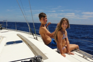 meezeilen Griekenland met kinderen