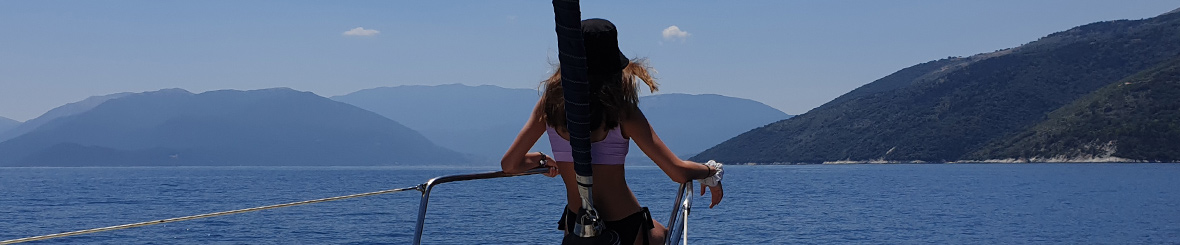 Flottielje zeilen Lefkas, Griekenland